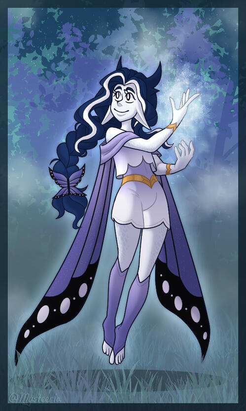 Butterly Elf Lady Design