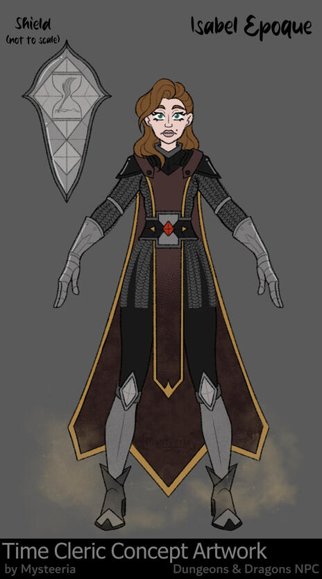 Time Cleric Character Design
